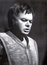 <b> Helge Brilioth als Tristan.</b>  Tristan und Isolde (Inszenierung von August Everding 1974 - )
