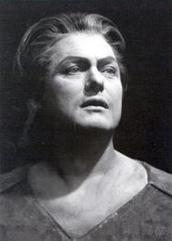 <b> Jean Cox als Parsifal.</b>  Parsifal (Inszenierung von Wieland Wagner 1951 - 1973)