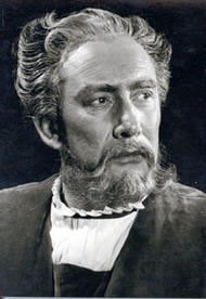 <b> Friedrich Dalberg als Veit Pogner.</b>Die Meistersinger von Nürnberg (Inszenierung von Wieland Wagner 1951 - 1955)