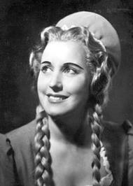  Lisa della Casa als Eva.  Die Meistersinger von Nürnberg (Inszenierung von Rudolf Otto Hartmann 1951-1952)