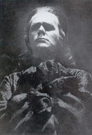 <b></noscript> Martin Egel als Donner. </b>Der Ring des Nibelungen (Inszenierung von Patrice Chéreau 1976 - 1980)