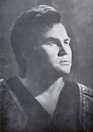  Hermin Esser als Tristan.  Tristan und Isolde (Inszenierung von August Everding 1974 - 1977)