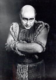 Walter Fritz als Loge. Der Ring des Nibelungen (Inszenierung von Wieland Wagner 1951 - 1958)