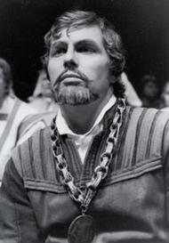 <b> Nikolaus Hillebrand als Hans Foltz.</b> Die Meistersinger von Nürnberg (Inszenierung von Wolfgang Wagner 1968 - 1976) 
