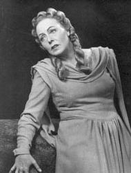 Elisabeth Höngen als Fricka. Der Ring des Nibelungen (Inszenierung von Wieland Wagner 1951 - 1958)