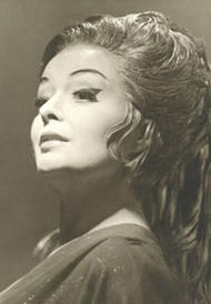 <p><b> Dame Gwyneth Jones als Kundry. </b>Parsifal (Inszenierung von Wieland Wagner 1951-1973)</p>