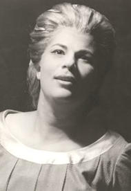 <b></noscript> Margarita Kyriaki als Freia.</b> Der Ring des Nibelungen (Inszenierung von Wolfgang Wagner 1970 - 1975)