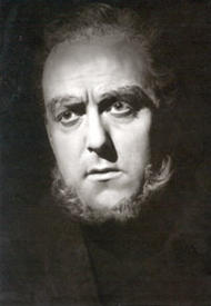<b> Arnold van Mill als Daland.</b> Der Fliegende Holländer (Inszenierung von Wolfgang Wagner 1955 - 1956)
