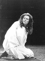 <b> Yvonne Minton als Waltraute. </b> Der Ring des Nibelungen (Inszenierung von Patrice Chéreau 1976 - 1980)