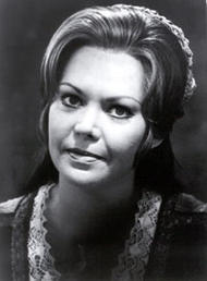  Marita Napier als Eva. Die Meistersinger von Nürnberg (Inszenierung von Wolfgang Wagner  1968 -1976)