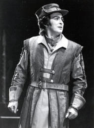<b> John Pickering als Heinrich der Schreiber.</b> Tannhäuser (Inszenierung von Götz Friedrich 1972 -1978)