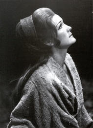 <b> Eva Randova als Kundry.</b> Der Ring des Nibelungen (Inszenierung von Wolfgang Wagner 1970 - 1975)