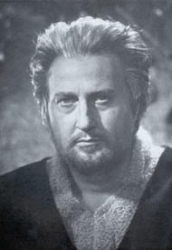 <b> Leif Roar als Kurwenal.</b> Tristan und Isolde (Inszenierung von August Everding 1974 - 1977)
