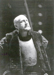 <b> Leif Roar als Friedrich von Telramund.</b> Lohengrin (Inszenierung von Götz Friedrich 1979 - 1982) 
