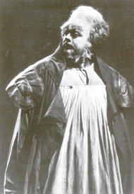 <b> Matti Salminen als Fasolt.</b>  Der Ring des Nibelungen (Inszenierung von Patrice Chéreau 1976 - 1980)
