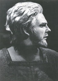<b></noscript> Hans Sotin als Gurnemanz.</b> Parsifal (Inszenierung von Wolfgang Wagner 1975 - 1981)