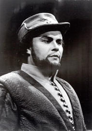 <b> Heribert Steinbach als Heinrich der Schreiber.</b> Tannhäuser (Inszenierung von Götz Friedrich 1972 -1978)