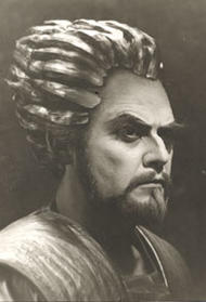  Thomas Stewart als Wotan.  Der Ring des Nibelungen (Inszenierung von Wolfgang Wagner 1970 - 1975)