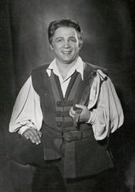  Gerhard Unger als David. Die Meistersinger von Nürnberg (Inszenierung von Rudolf Otto Hartmann 1951 - 1952)